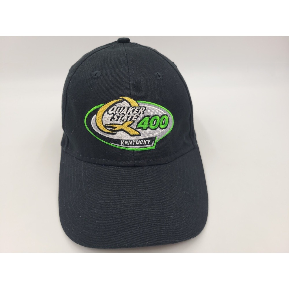 Quaker State 400 Kentucky Adjustable Hat Cap Dad‎ Men Women NASCAR Racing Black